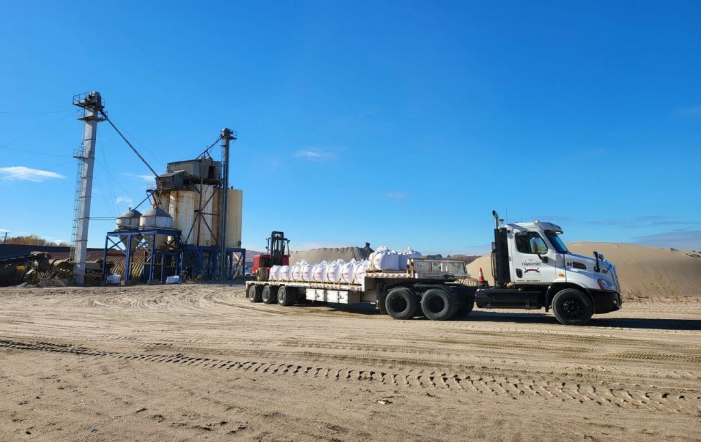 Optimisation du transport avec remorque flatbed