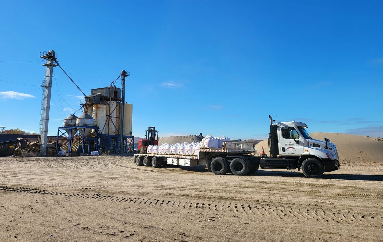 Optimisation du transport avec remorque flatbed